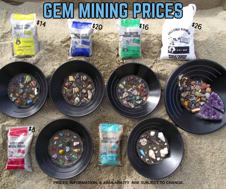 Gem Mining at Ragans Family Campground
