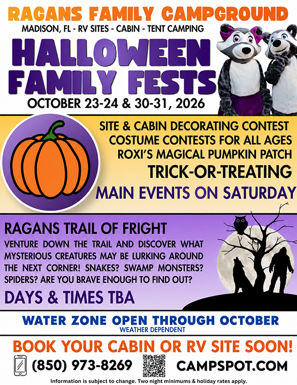 Halloween Family Fest at Ragans Family Campground